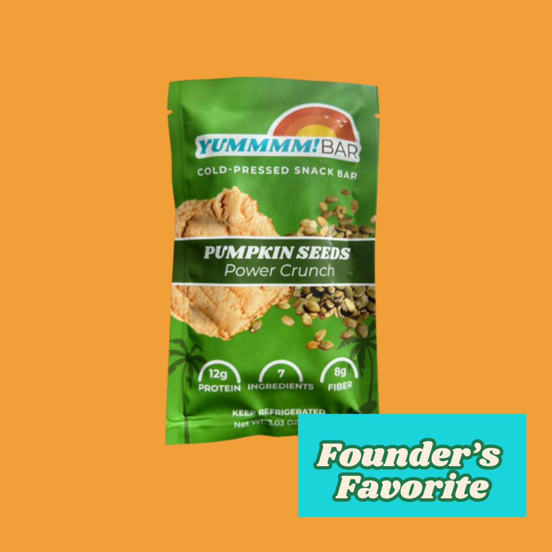 Pumpkin Seeds Power Crunch Bars | 12-Pack – Yummmm!Bar