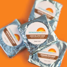 Load image into Gallery viewer, Yummmm!bar chocolate chip mini-snack bars in packaging